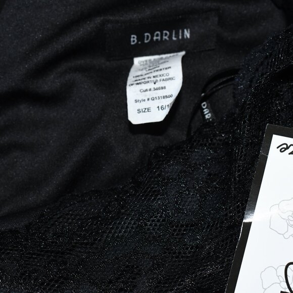 Bee Darlin Black Dress NWT - Picture 3 of 3